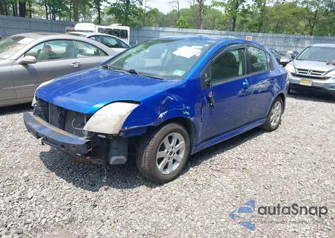 2011 Nissan Sentra 2.0Sr из США, поврежденный, VIN 3N1AB6AP3BL618306